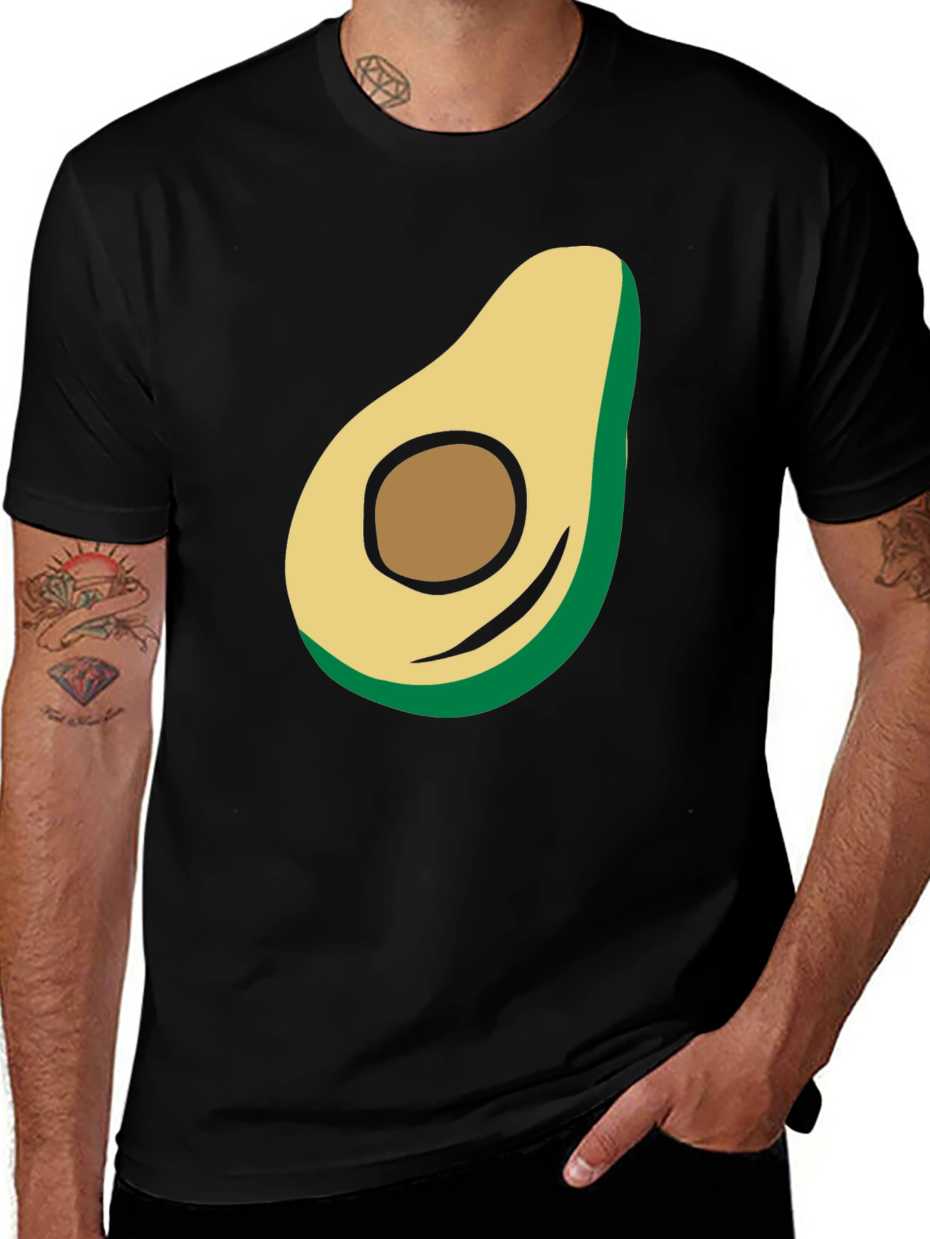 Avocado Graphic T-Shirt - Casual Menswear