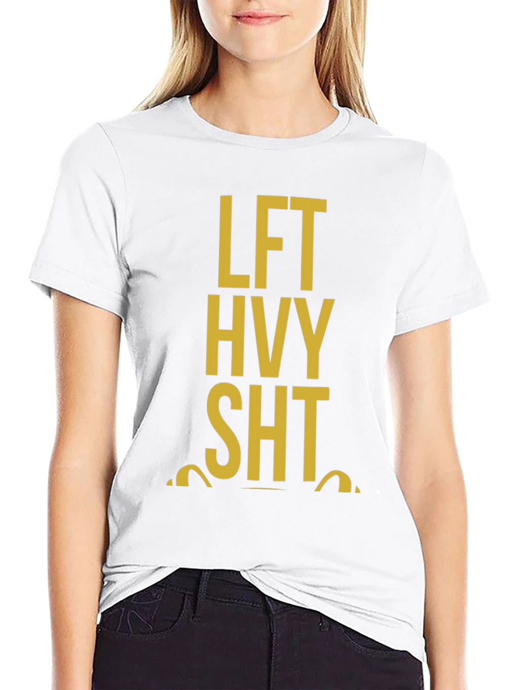 LFT HVY SHT Black Graphic Tee