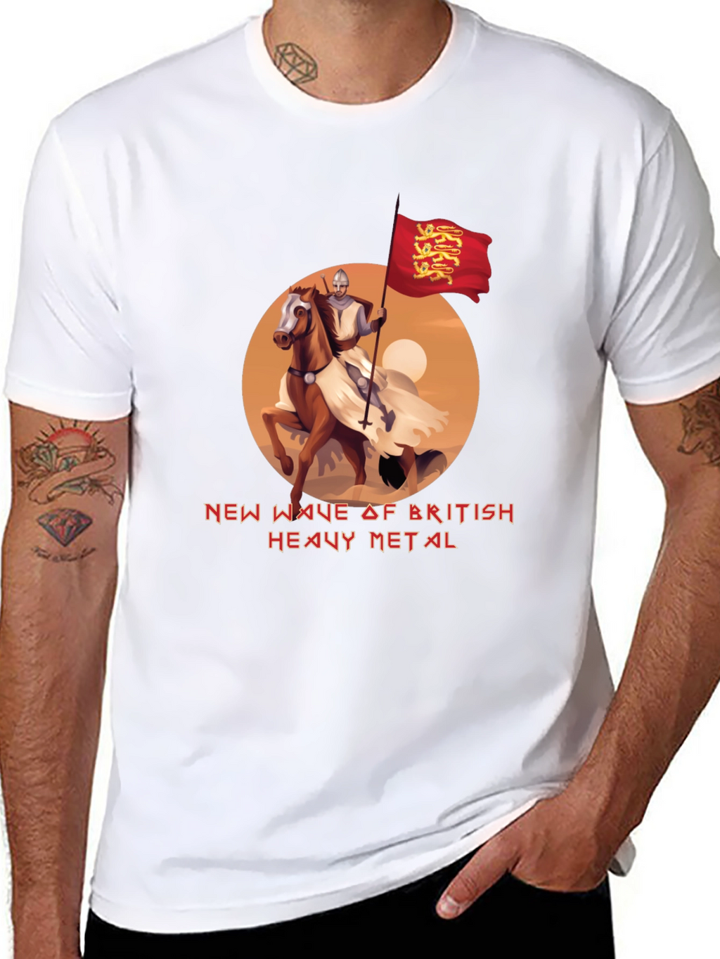 New Wave British Heavy Metal Graphic Tee