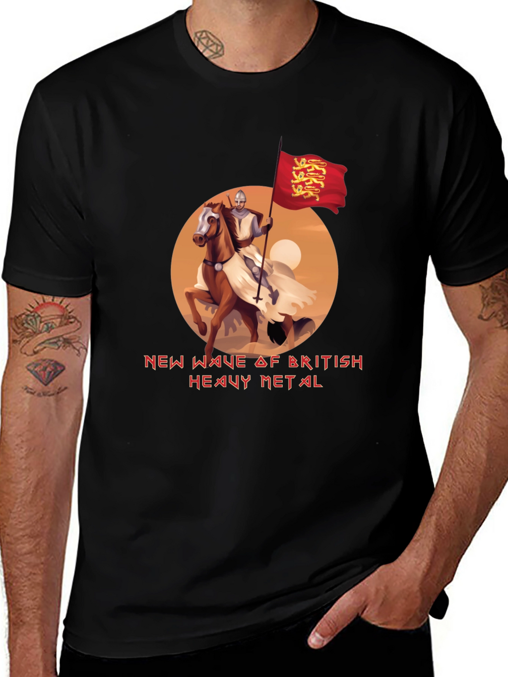 New Wave British Heavy Metal Graphic Tee