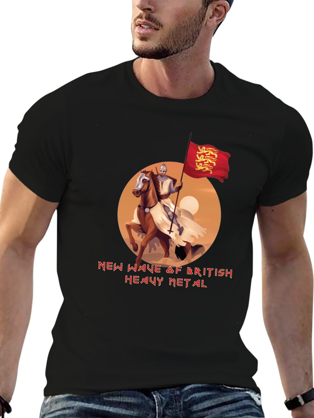 New Wave British Heavy Metal Graphic Tee