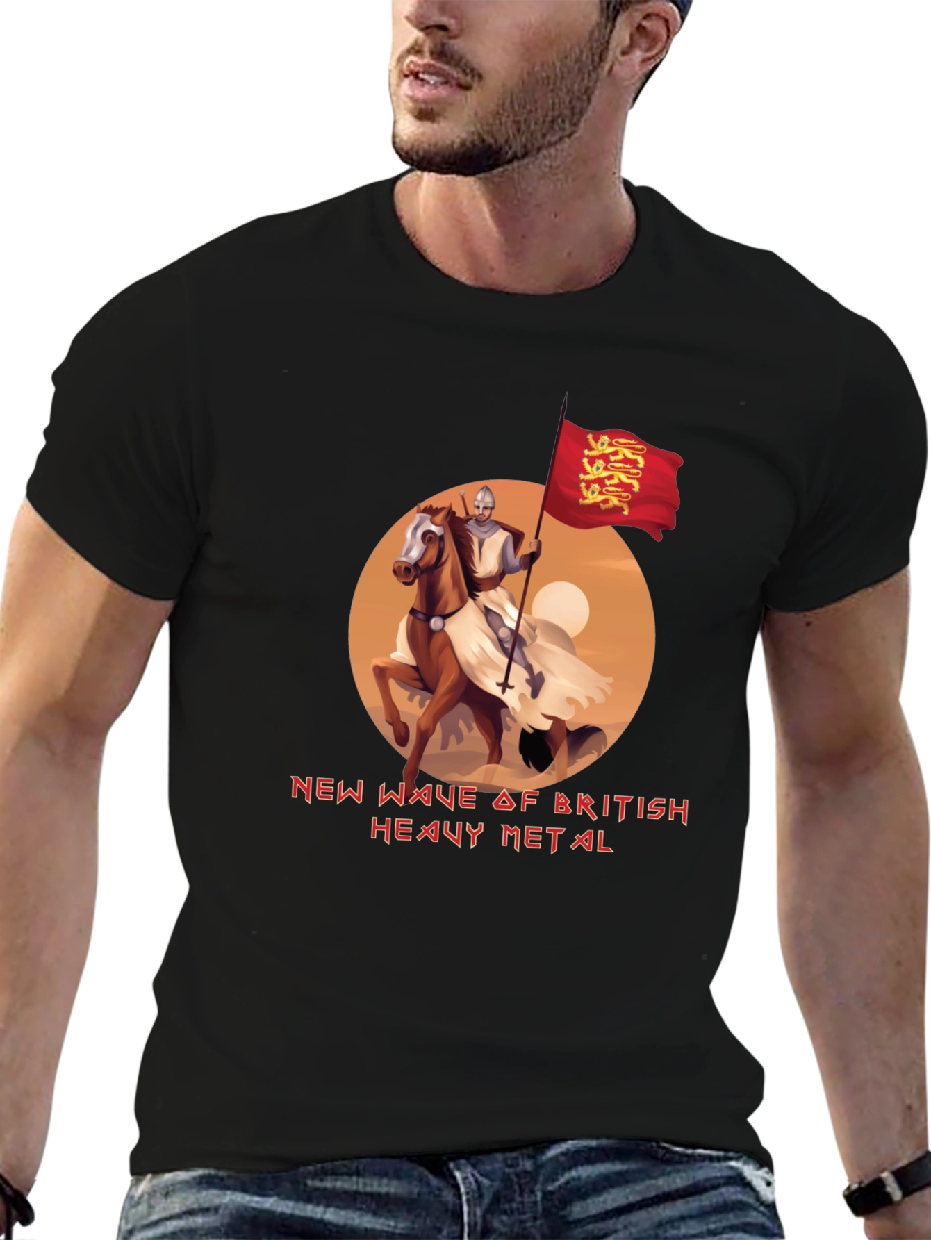 New Wave British Heavy Metal Graphic Tee