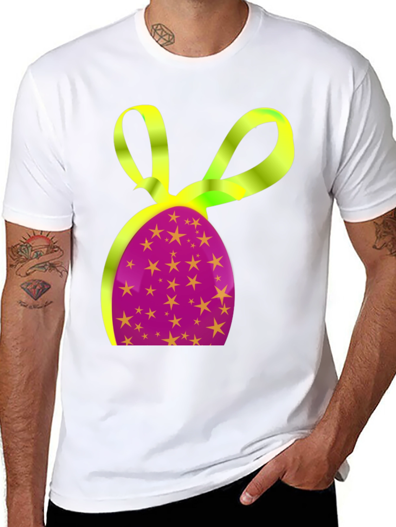 Festive Easter Egg T-Shirt - Holiday Celebration Apparel
