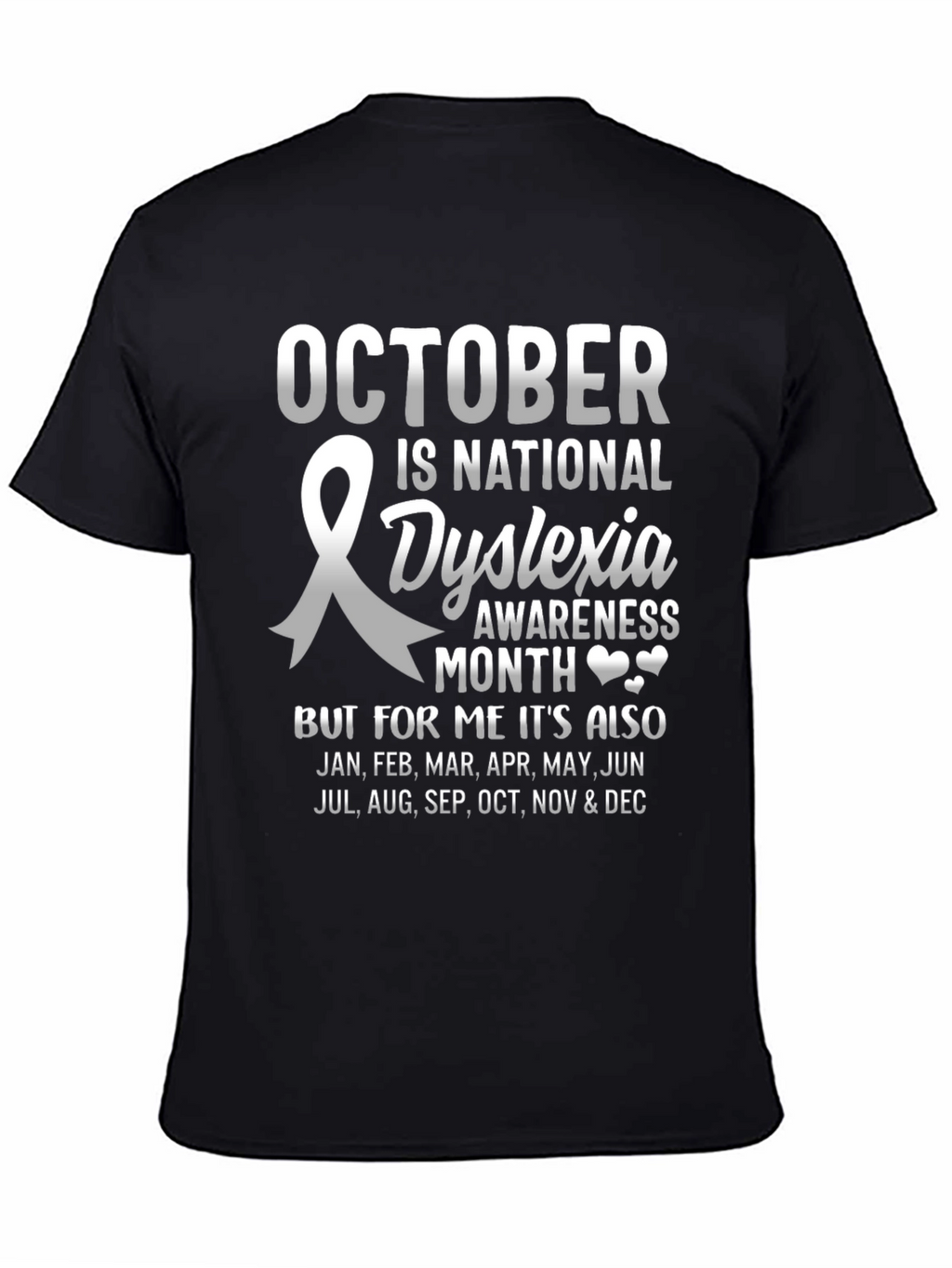 Dyslexia Awareness Month T-Shirt