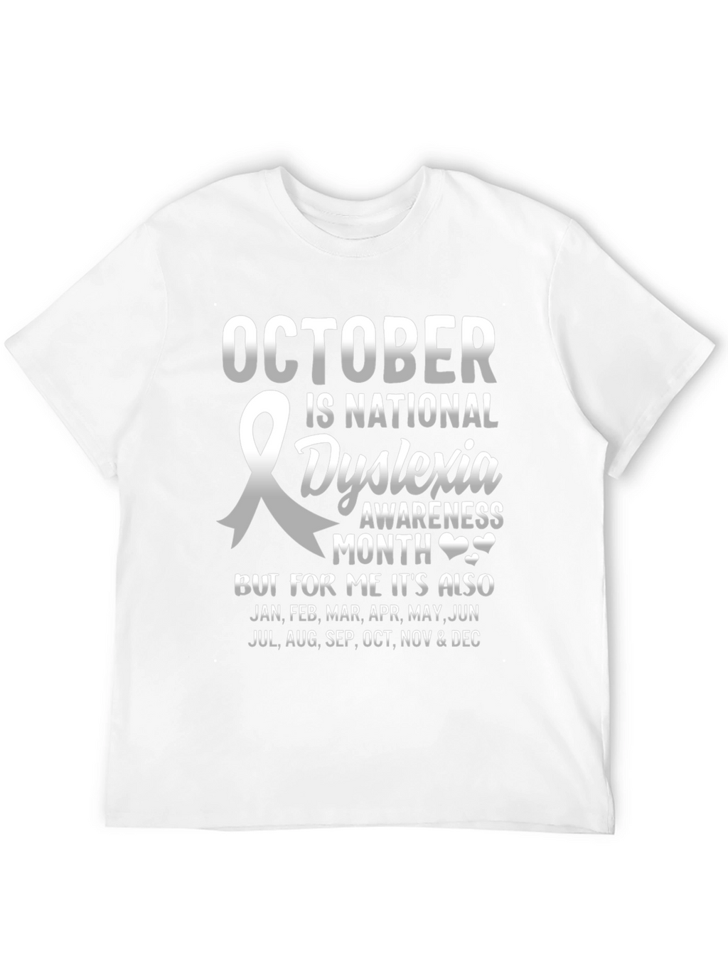Dyslexia Awareness Month T-Shirt