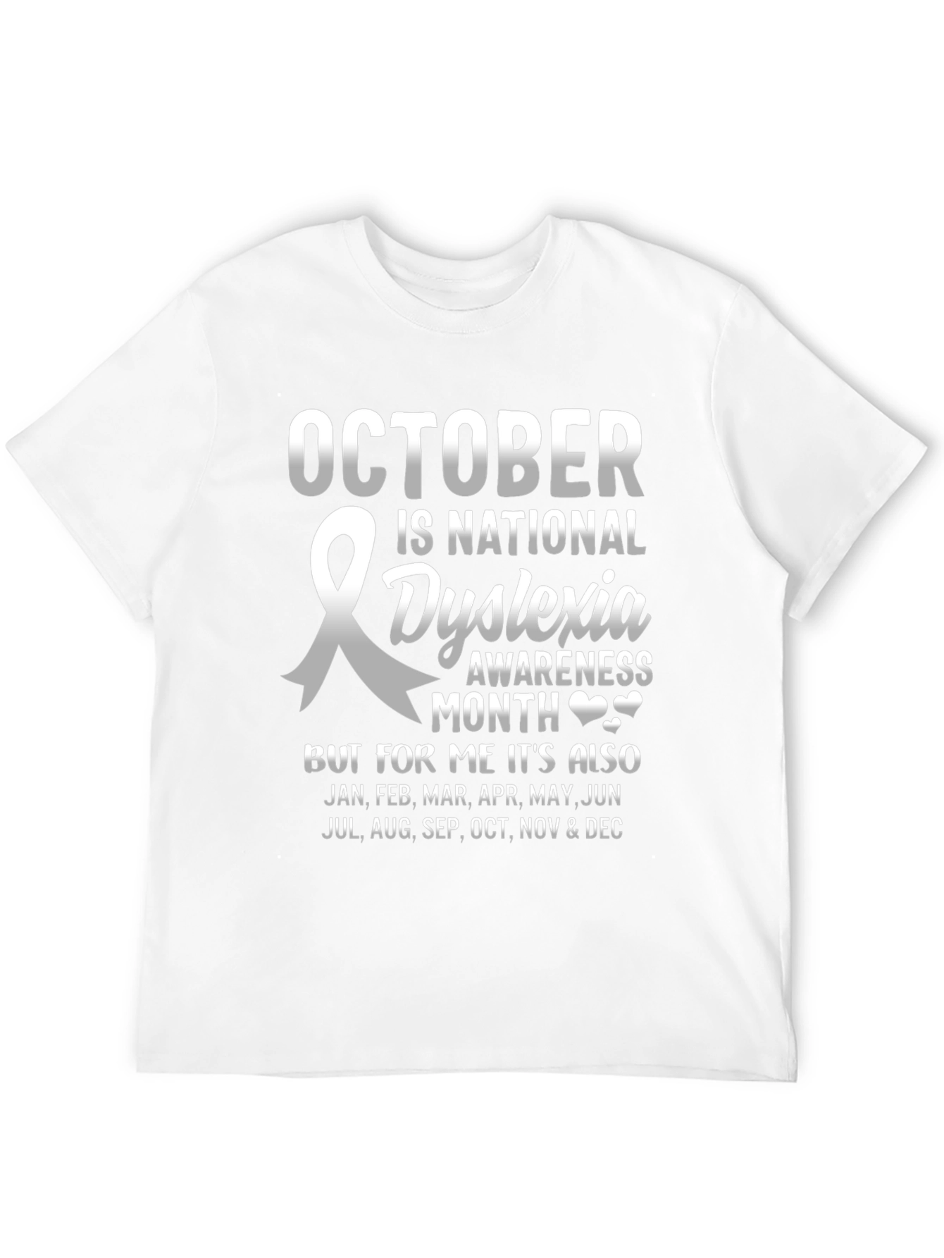 Dyslexia Awareness Month T-Shirt