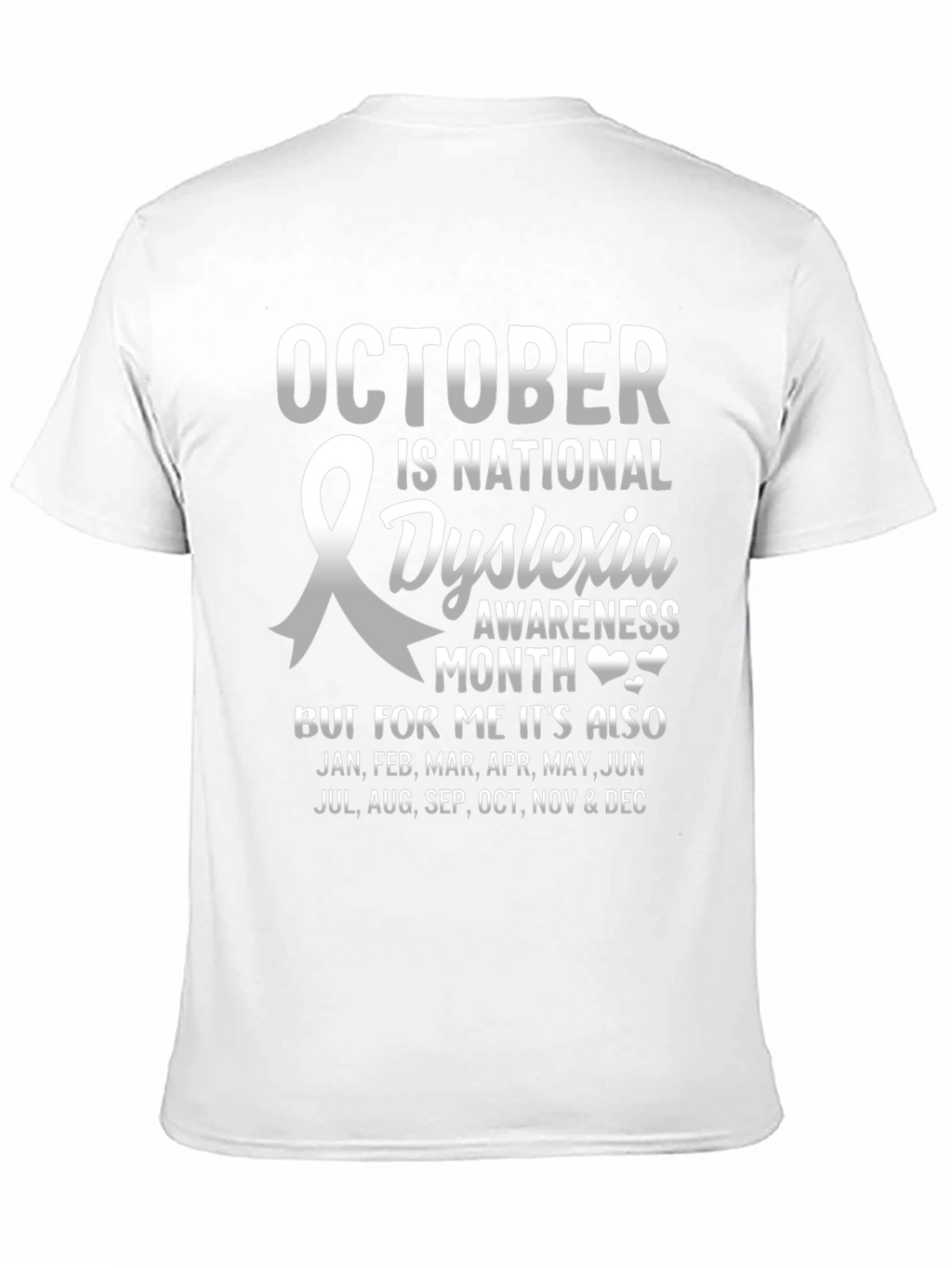 Dyslexia Awareness Month T-Shirt