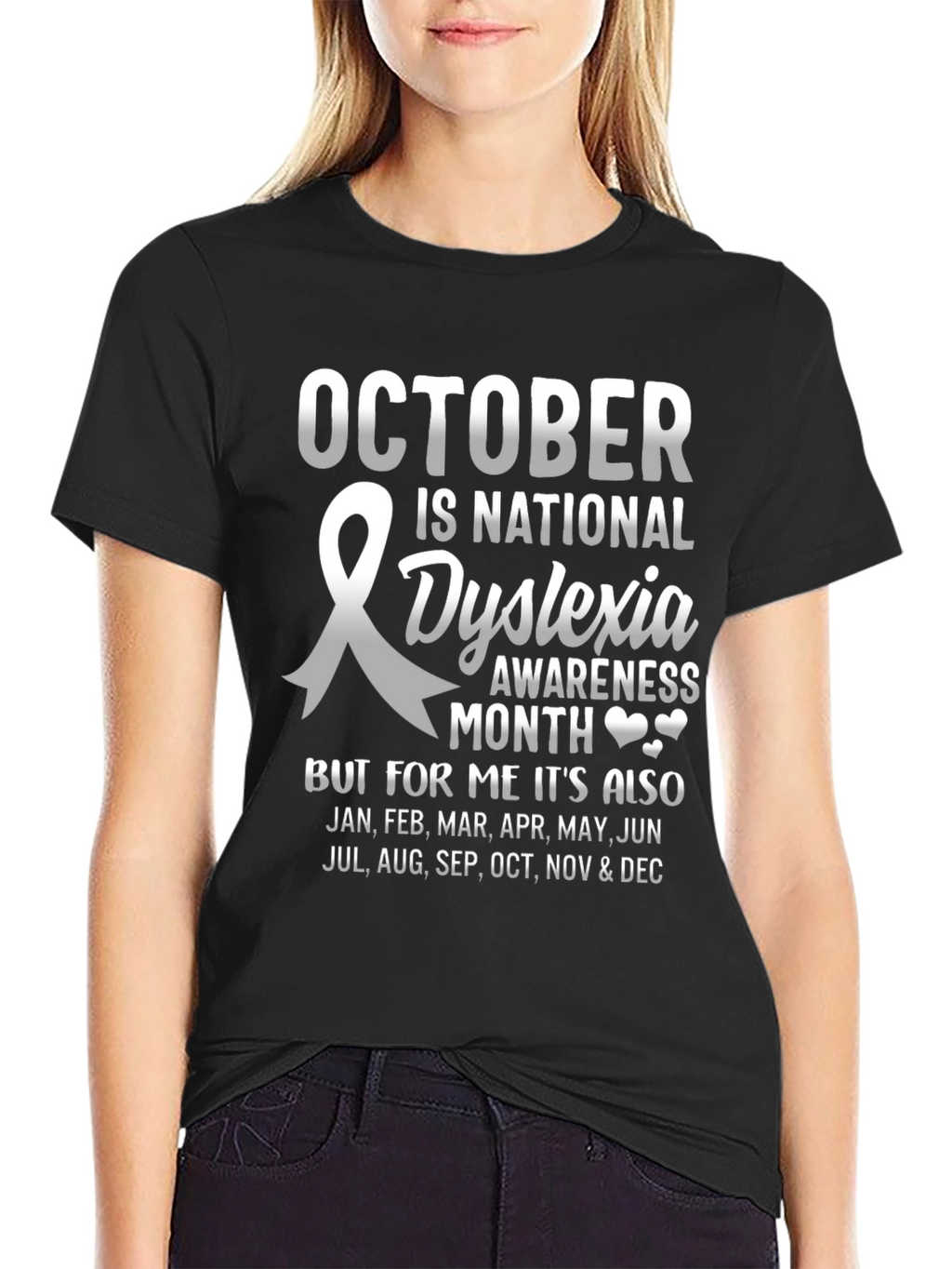 Dyslexia Awareness Month T-Shirt