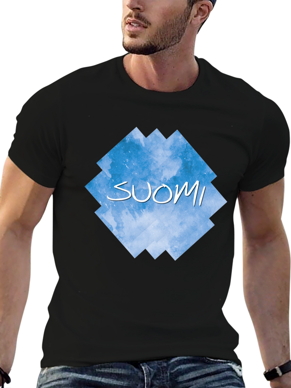 Suomi Tee - Cloud Diamond Graphic T-Shirt