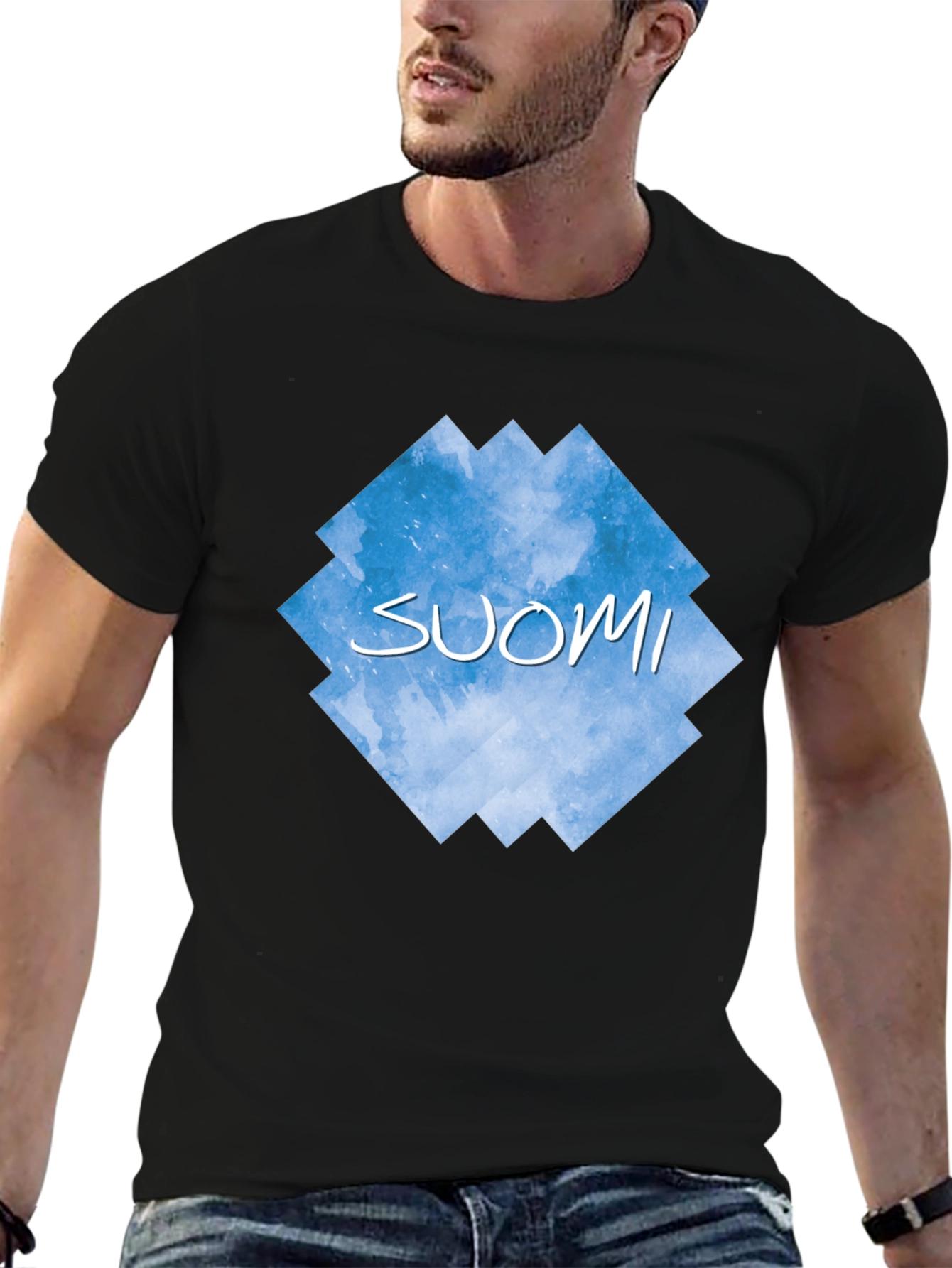 Suomi Tee - Cloud Diamond Graphic T-Shirt