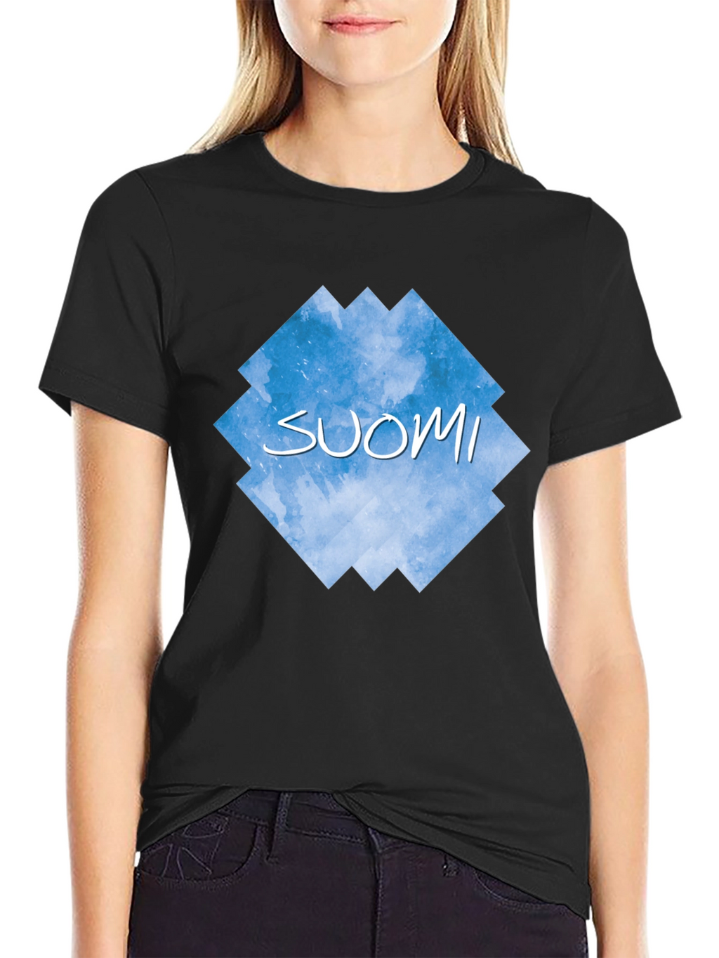 Suomi Tee - Cloud Diamond Graphic T-Shirt