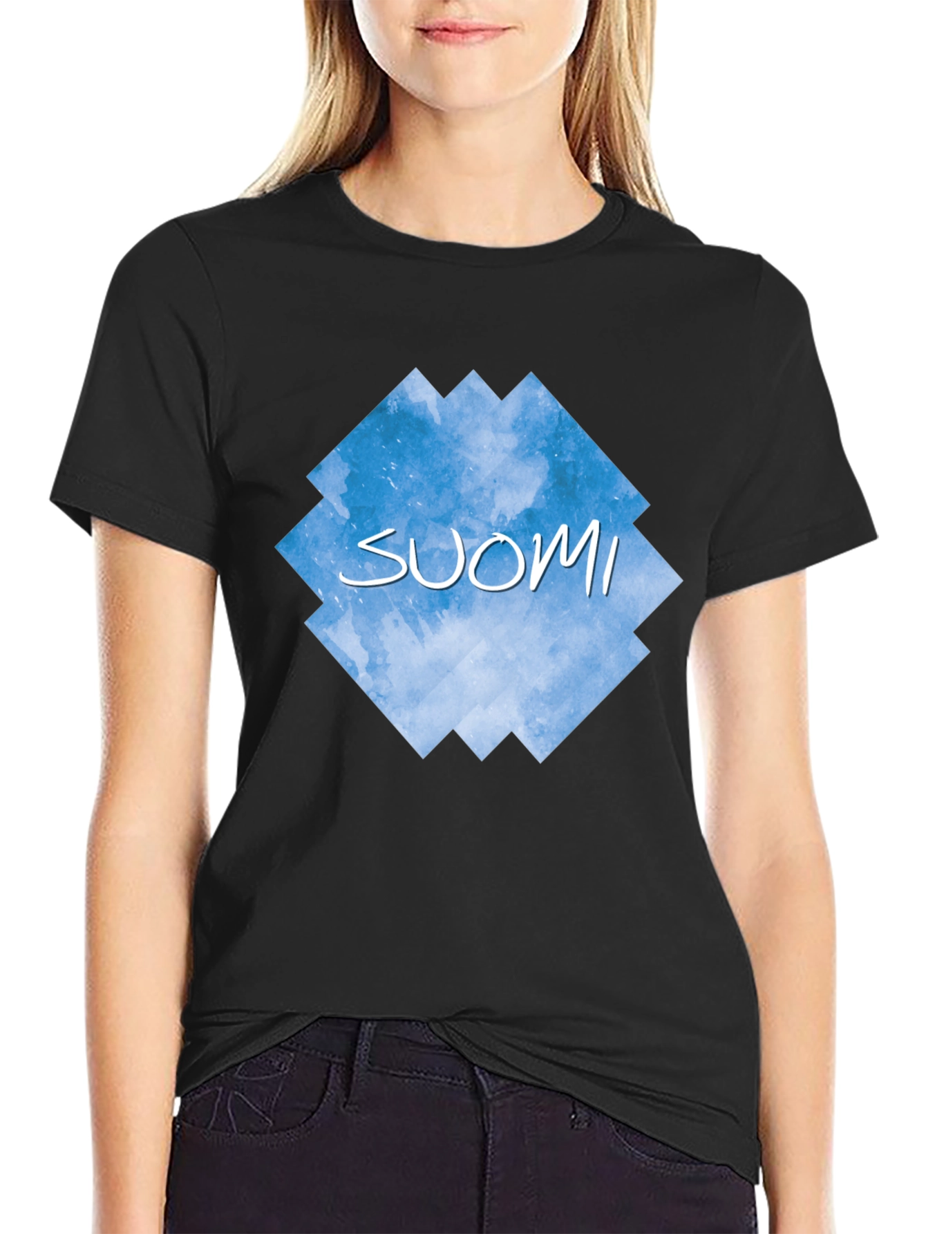Suomi Tee - Cloud Diamond Graphic T-Shirt