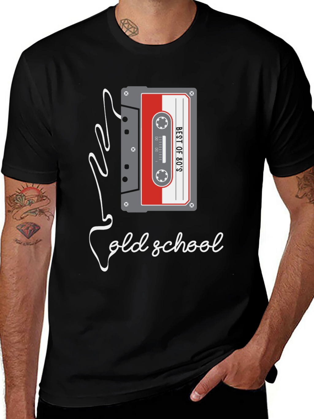 Retro Old School Graphic Tee