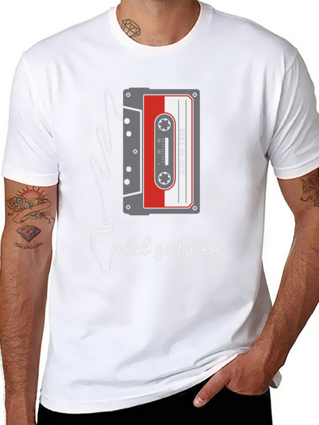 Retro Old School Graphic Tee