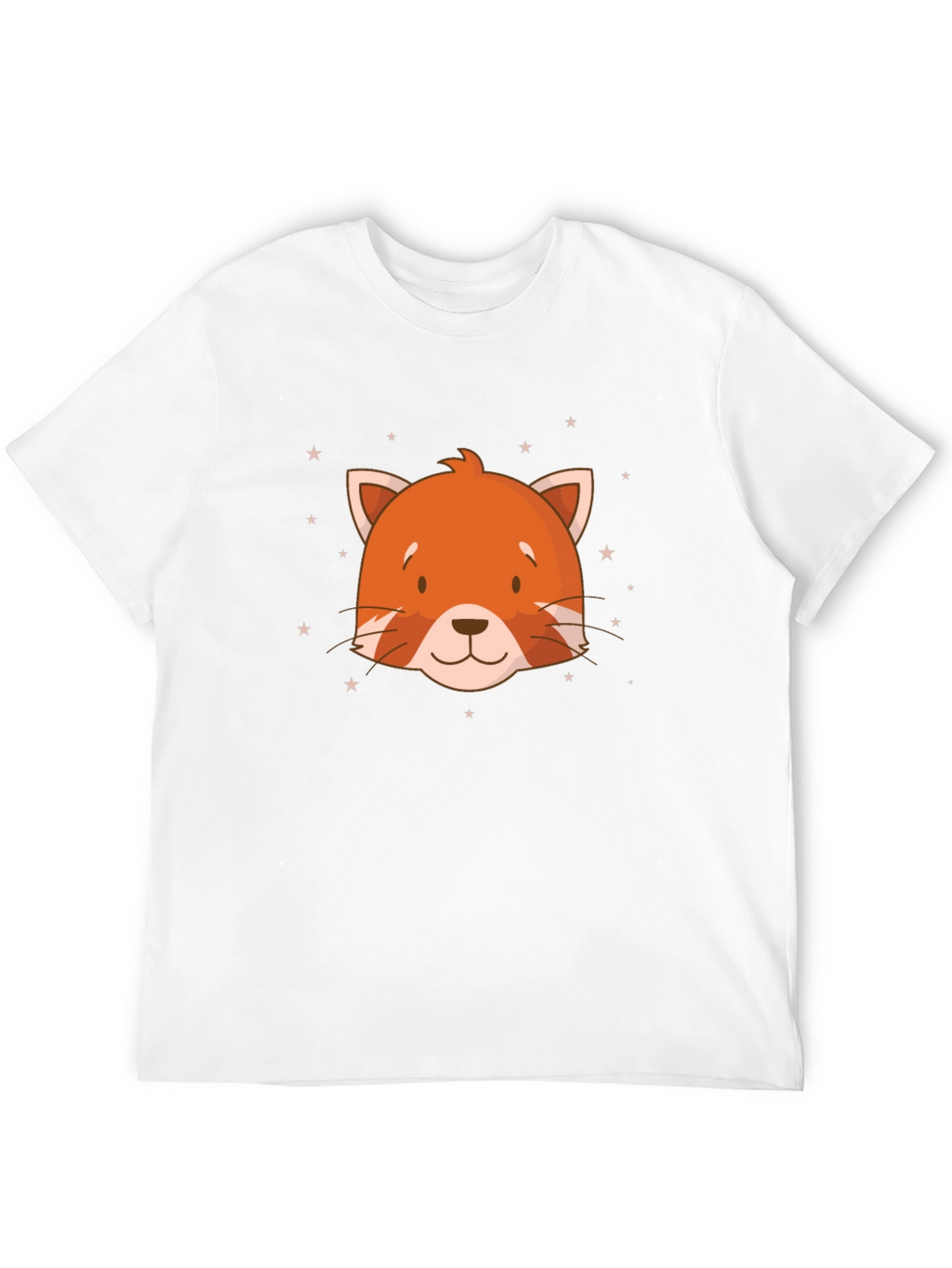Cute Red Panda Head Graphic T-Shirt