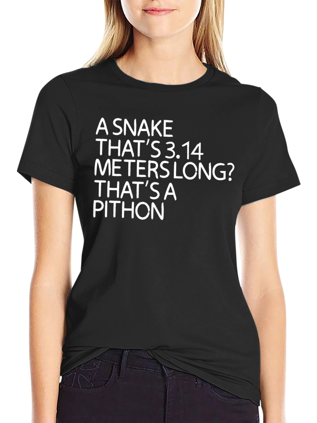 Python Snake 3.14 T-Shirt Funny Pun Tee