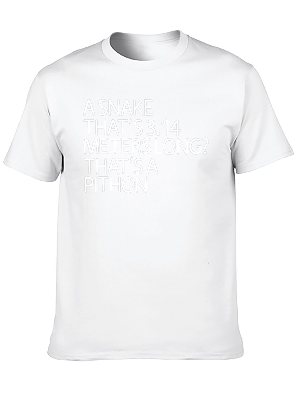 Python Snake 3.14 T-Shirt Funny Pun Tee