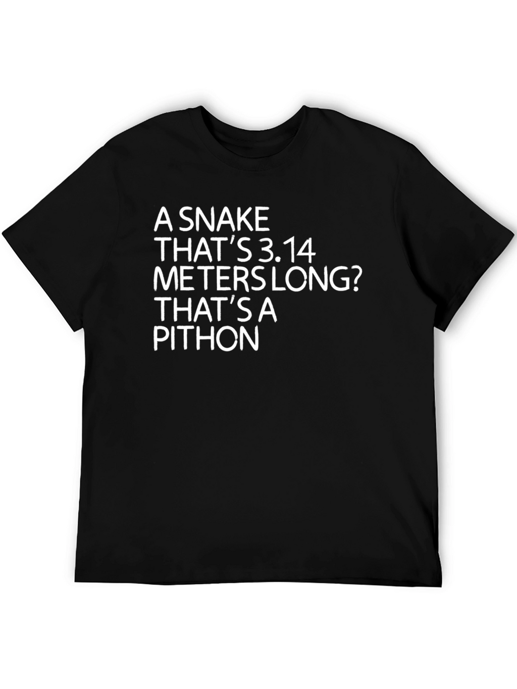 Python Snake 3.14 T-Shirt Funny Pun Tee
