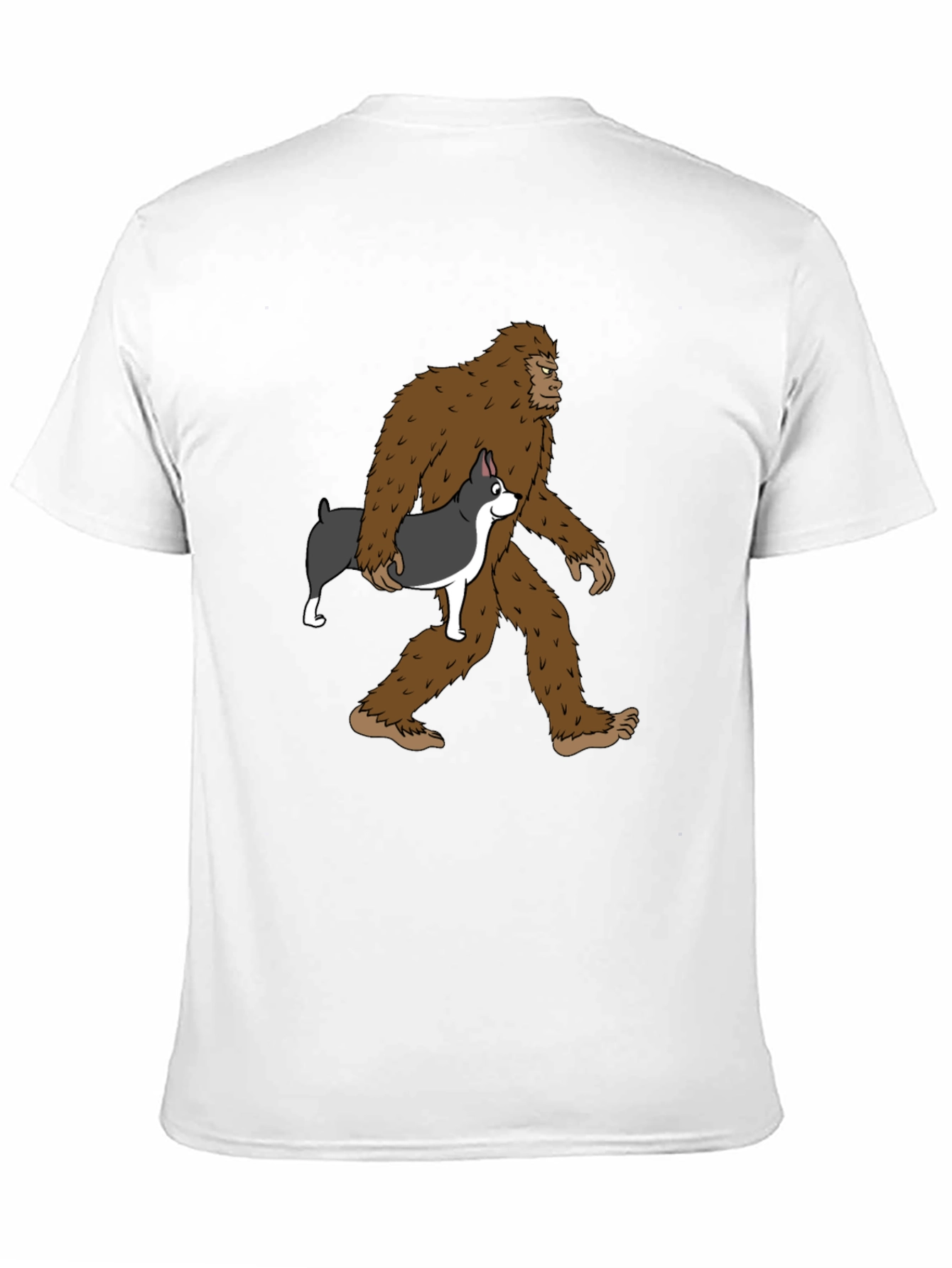 Bigfoot & Boston Terrier T-Shirt