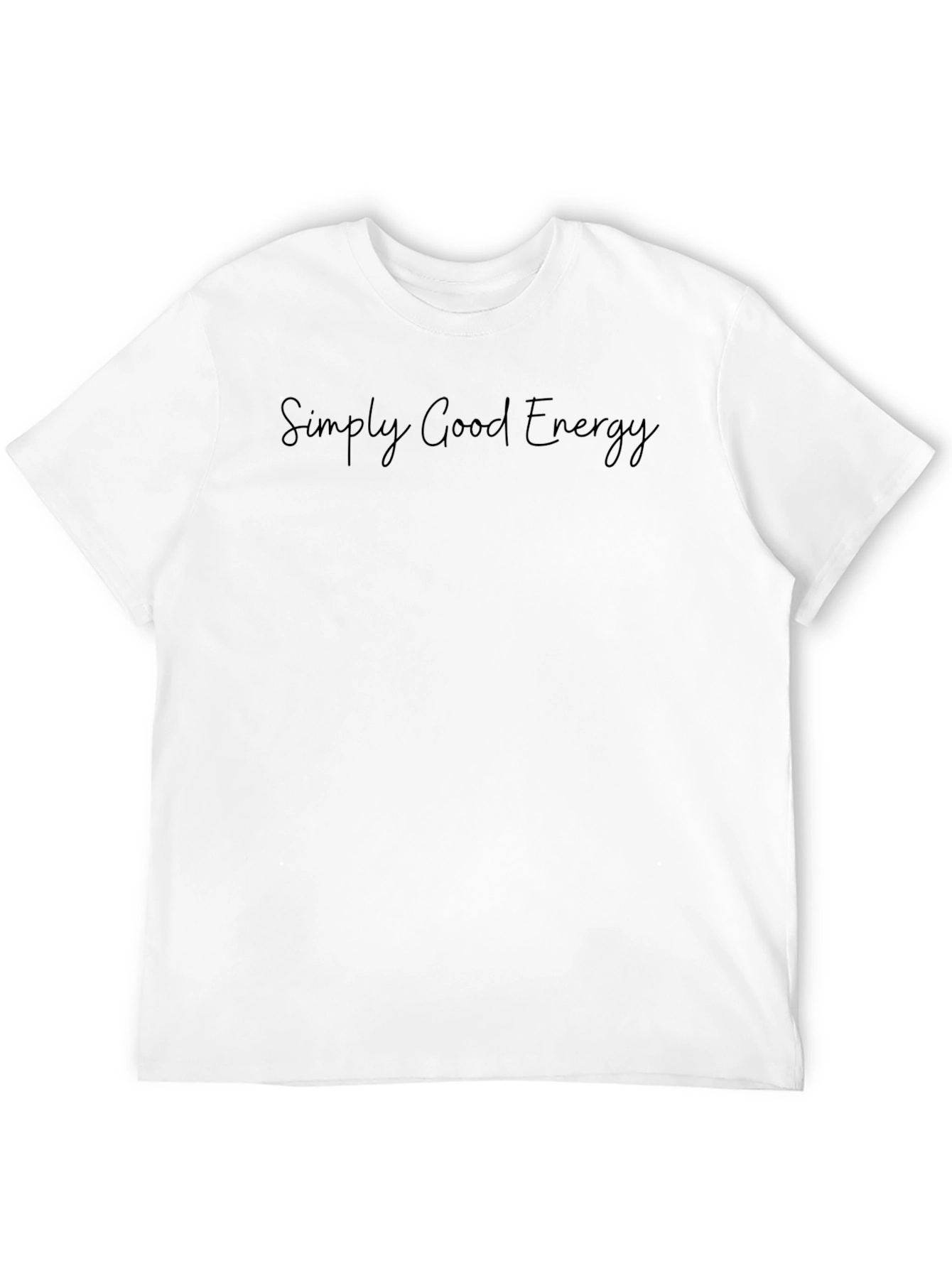Simply Good Energy Black T-Shirt