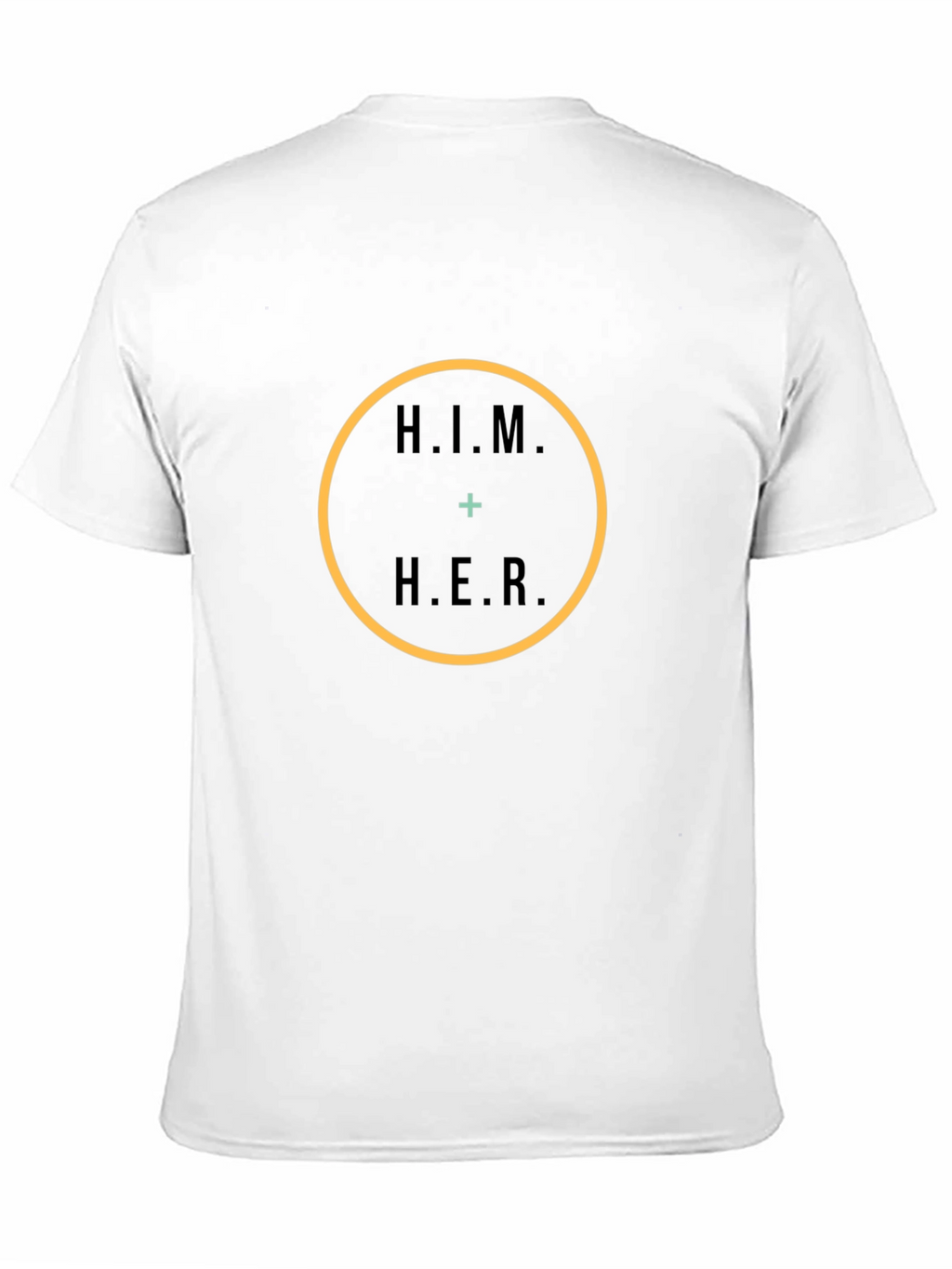 HIM + HER Graphic Tee - Couples Matching Shirt