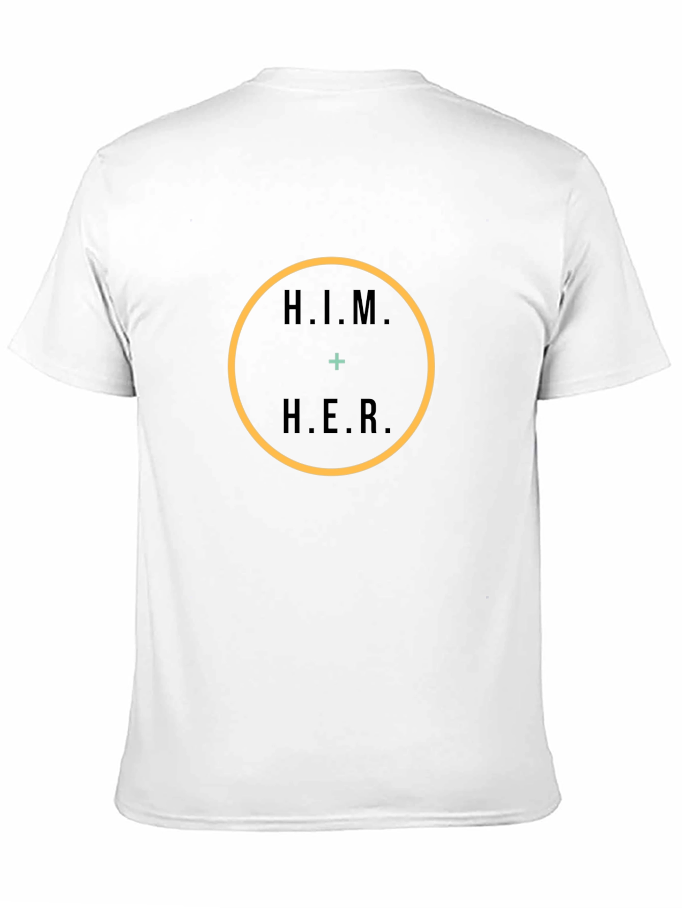 HIM + HER Graphic Tee - Couples Matching Shirt