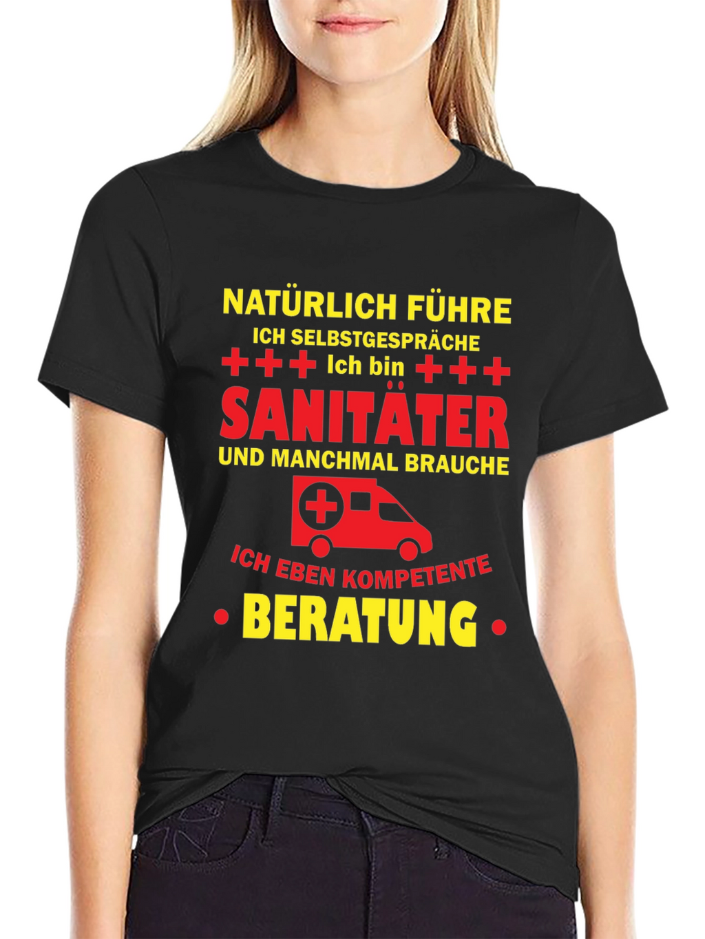 Sanitäter T-Shirt - Natürlich Selbstgespräche!