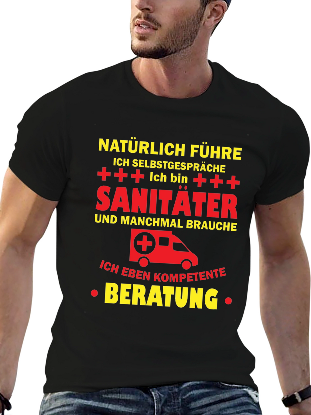 Sanitäter T-Shirt - Natürlich Selbstgespräche!
