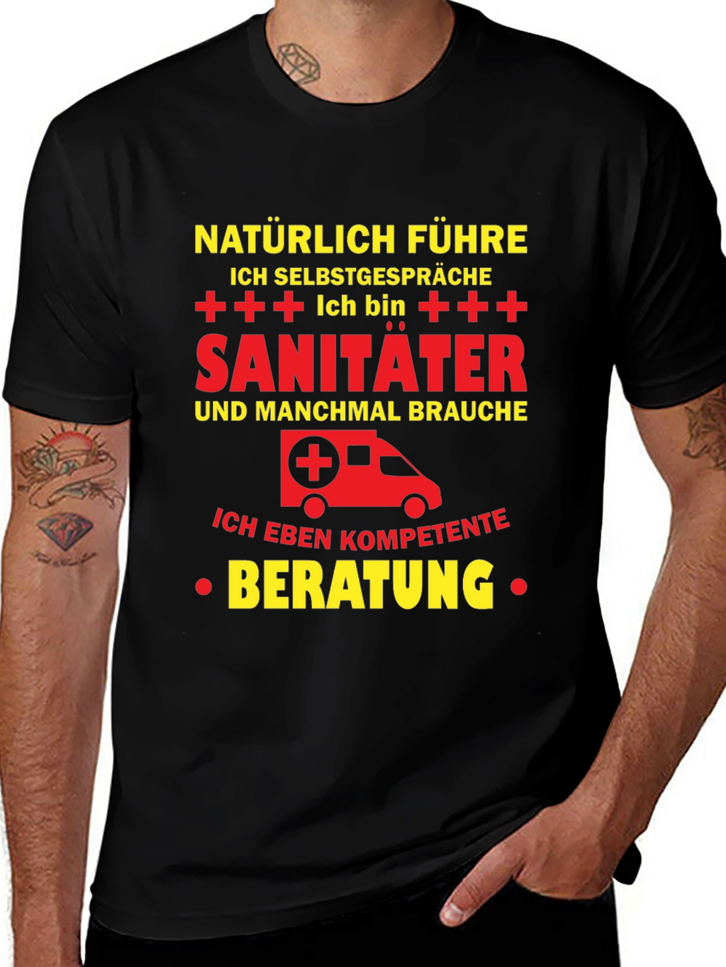 Sanitäter T-Shirt - Natürlich Selbstgespräche!