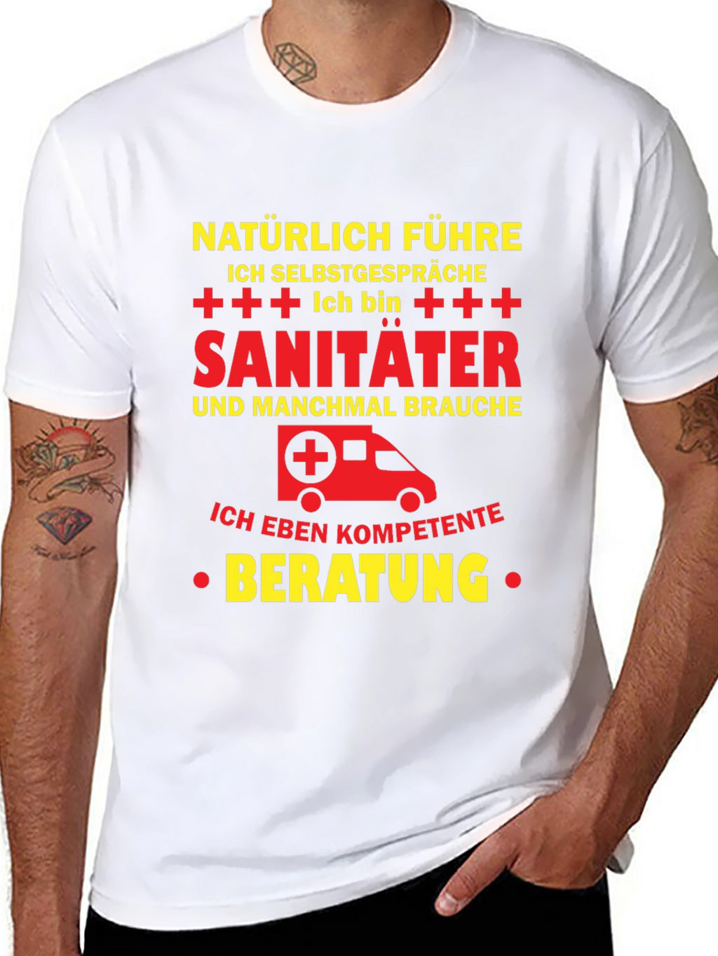 Sanitäter T-Shirt - Natürlich Selbstgespräche!