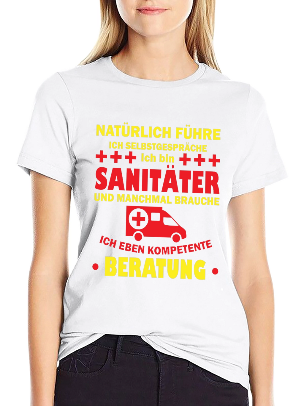 Sanitäter T-Shirt - Natürlich Selbstgespräche!