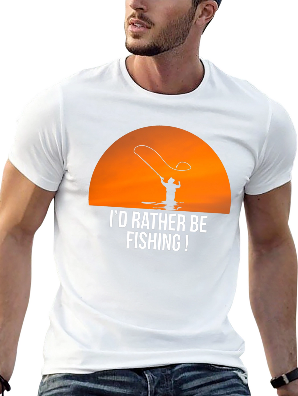 Id Rather Be Fishing T-Shirt