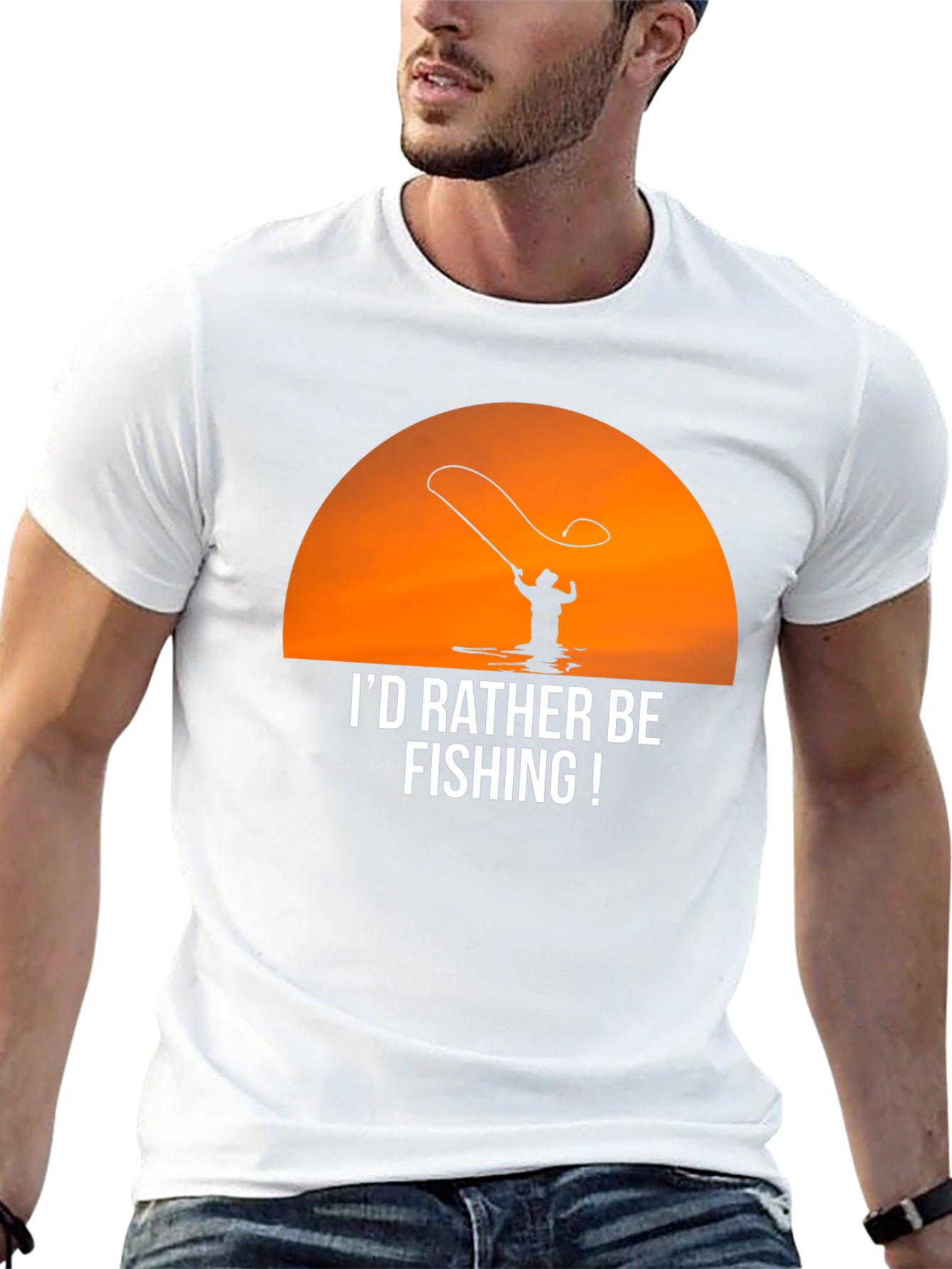 Id Rather Be Fishing T-Shirt