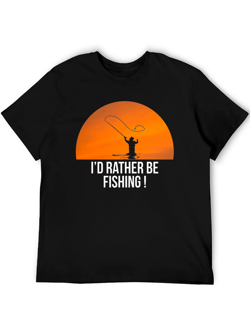 Id Rather Be Fishing T-Shirt