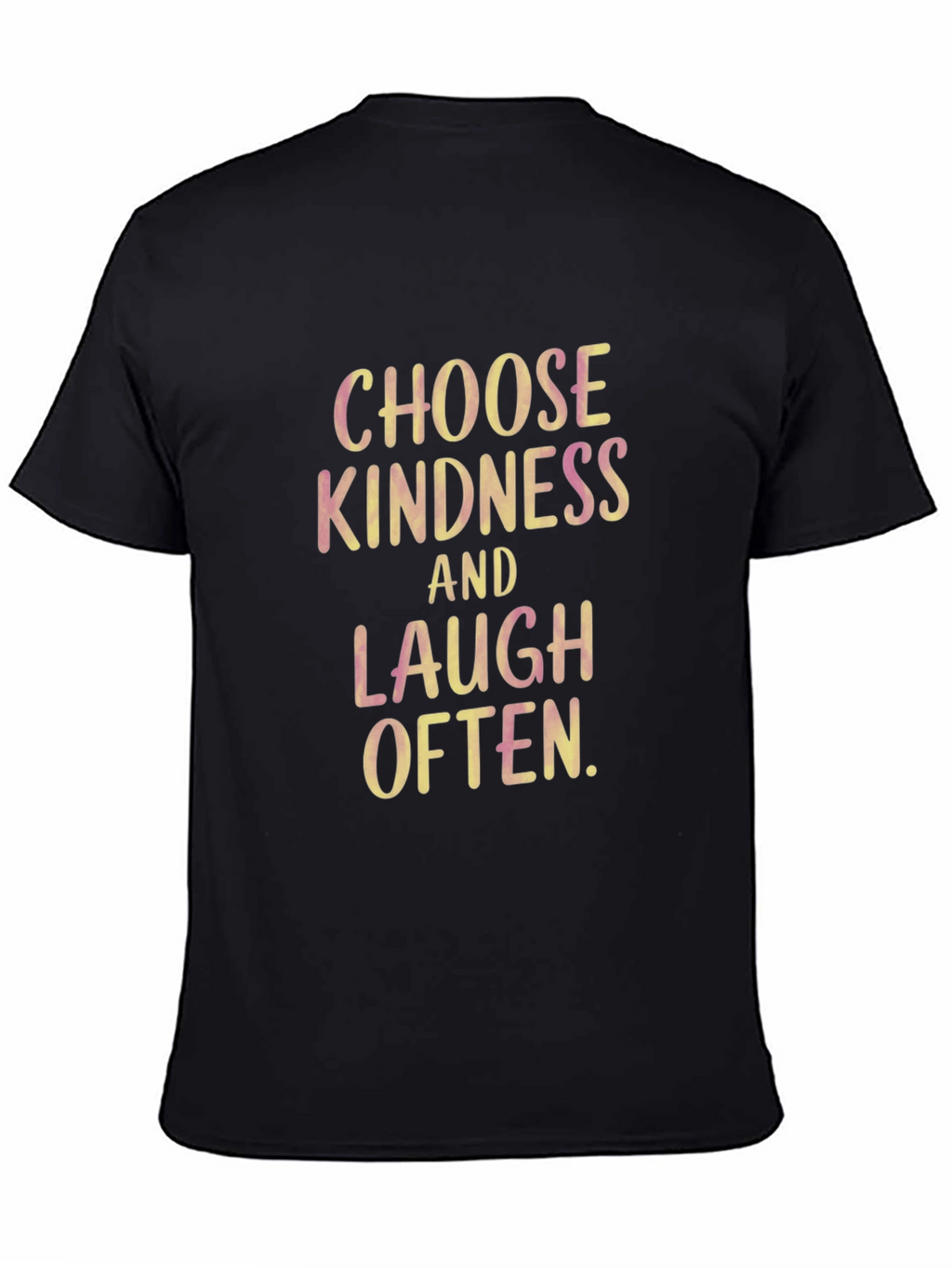 Choose Kindness Graphic Tee - Black Cotton Blend