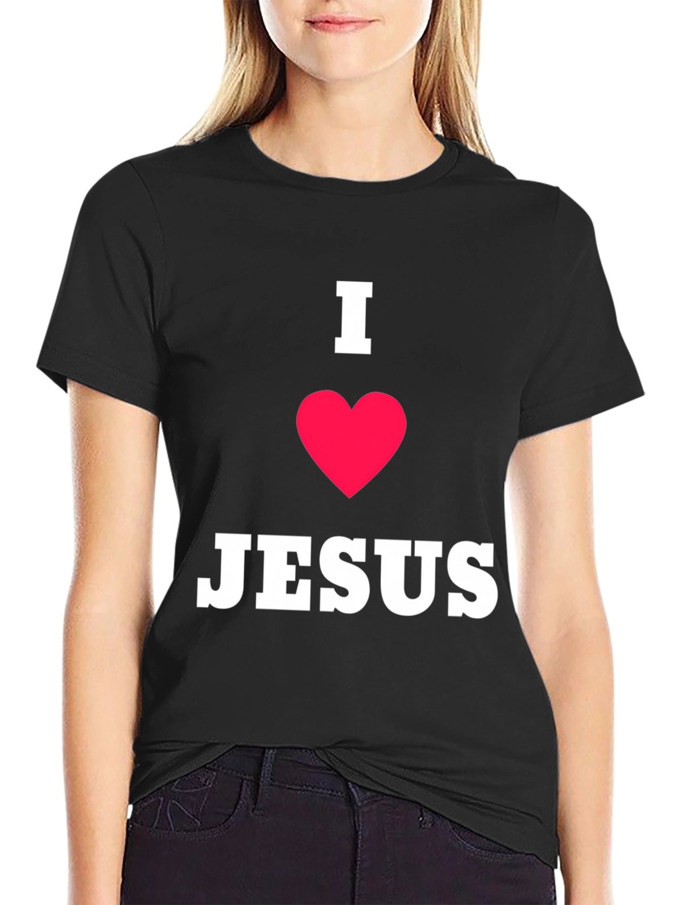 I Love Jesus T-Shirt - Religious Faith Apparel
