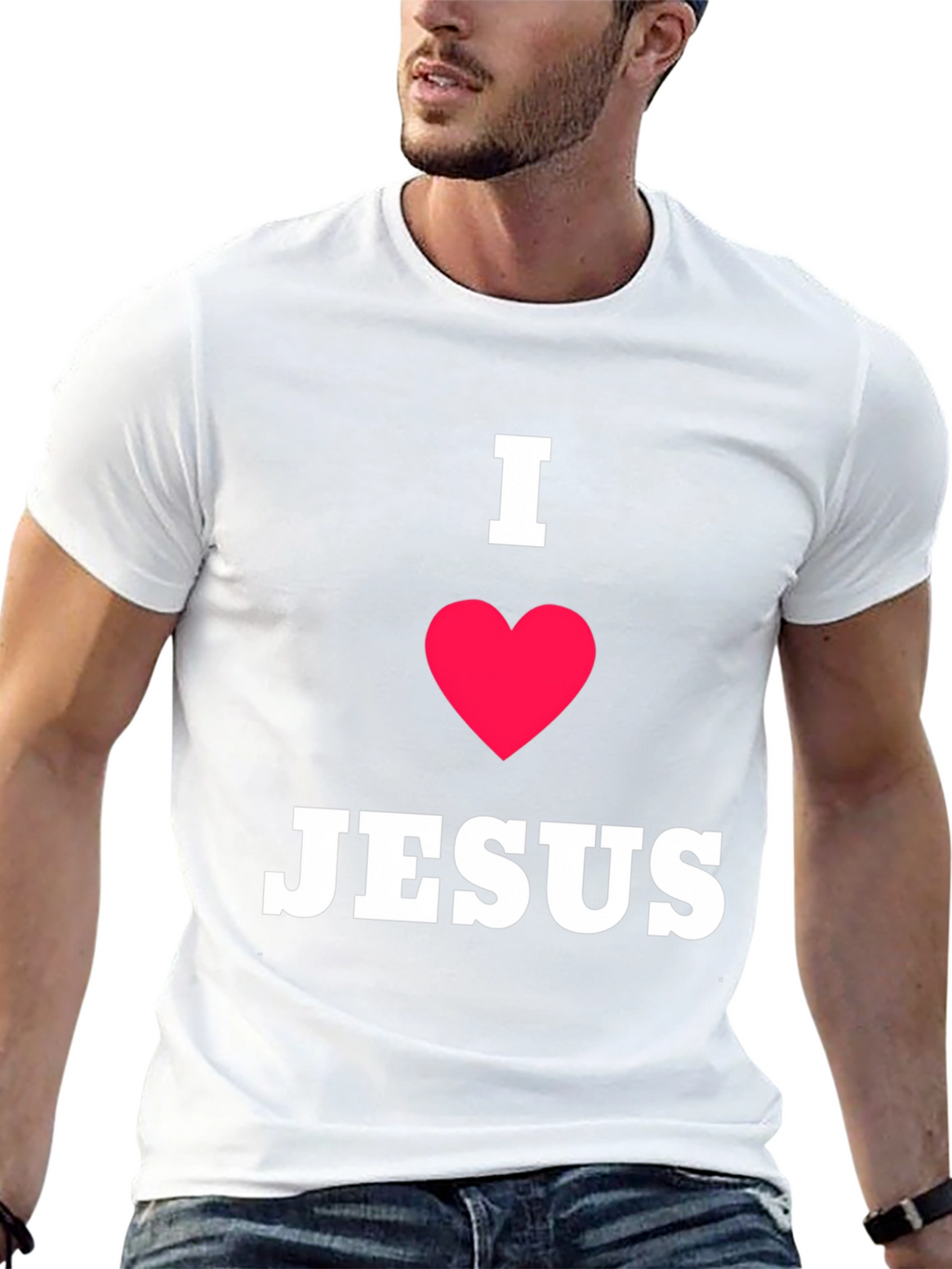 I Love Jesus T-Shirt - Religious Faith Apparel
