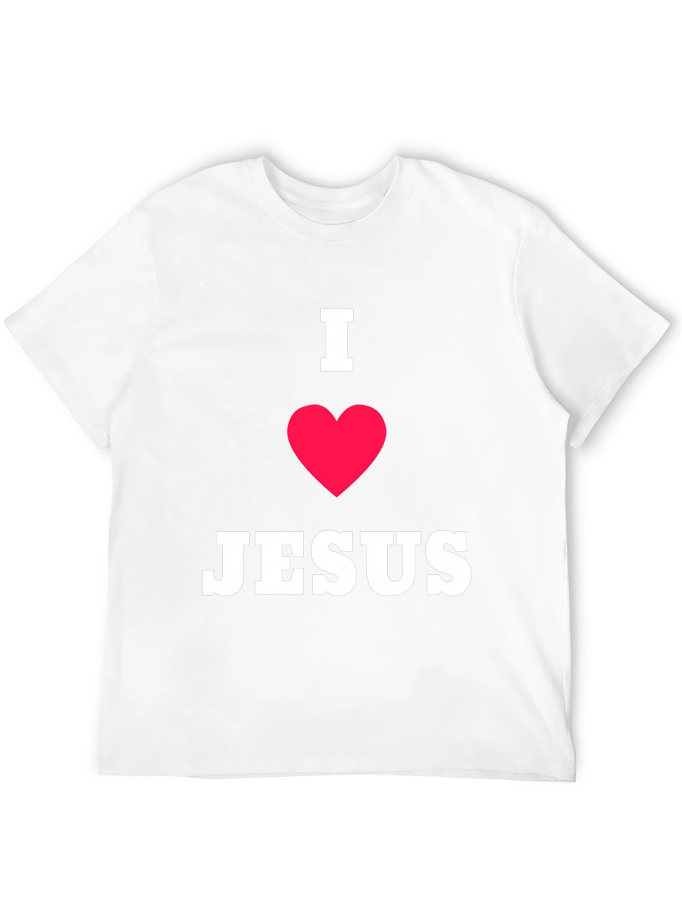 I Love Jesus T-Shirt - Religious Faith Apparel