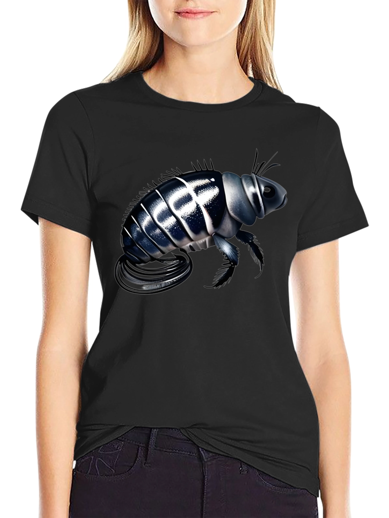 Flea Graphic Tee - Unique Insect Design