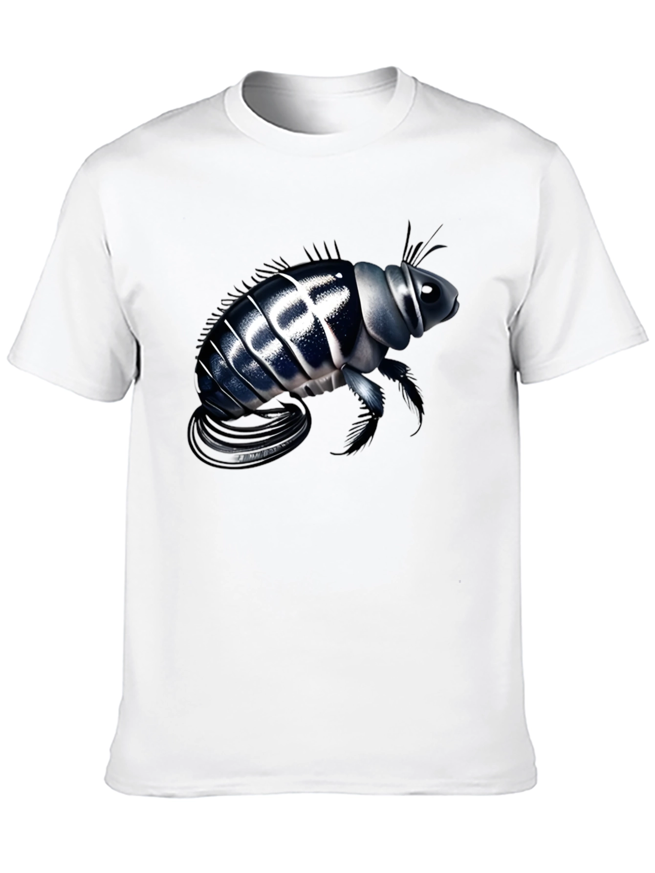 Flea Graphic Tee - Unique Insect Design