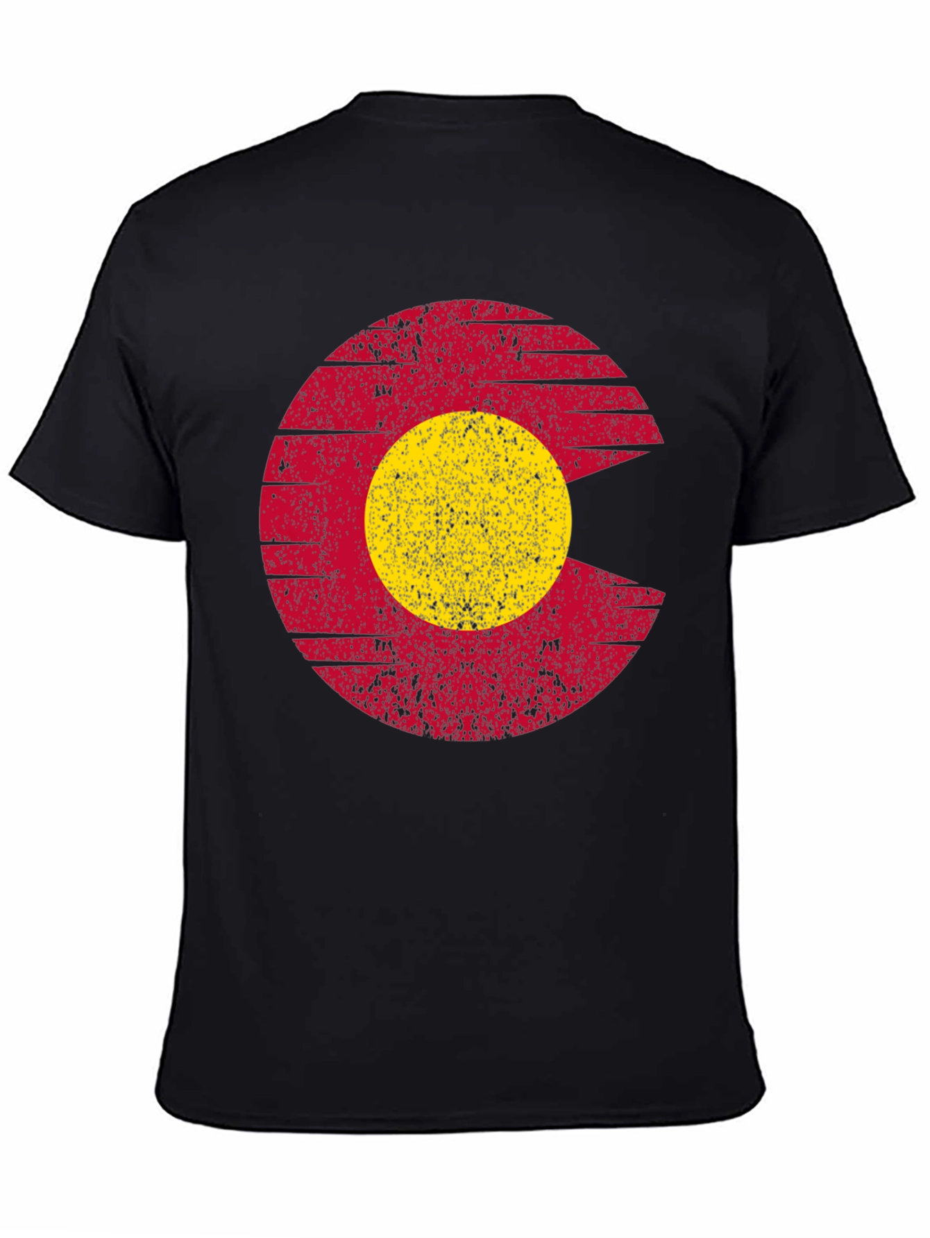 Colorado Flag T-Shirt - Distressed Graphic Tee