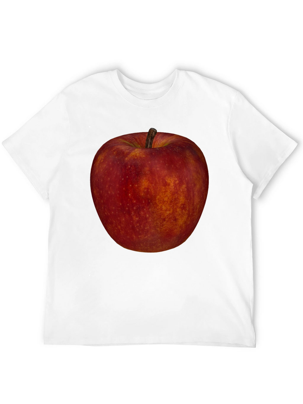 Apple Graphic Tee - Fruit Lovers Black T-Shirt