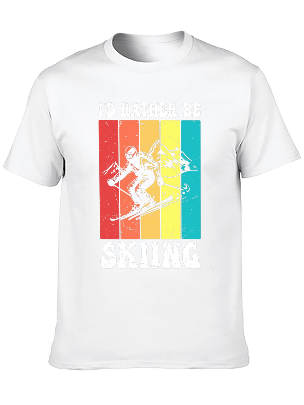 Id Rather Be Skiing T-Shirt