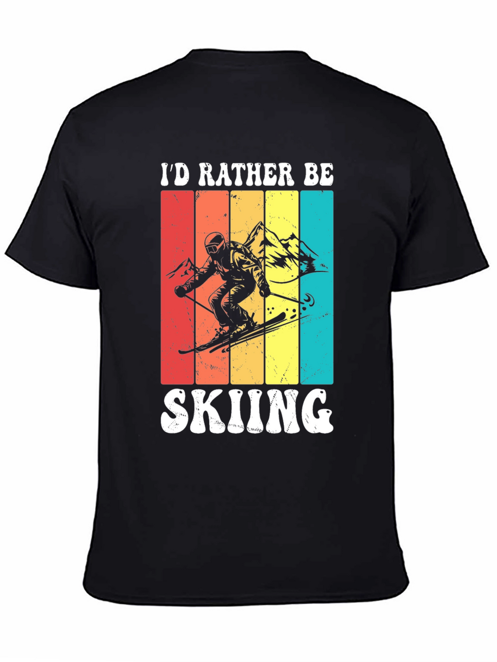 Id Rather Be Skiing T-Shirt