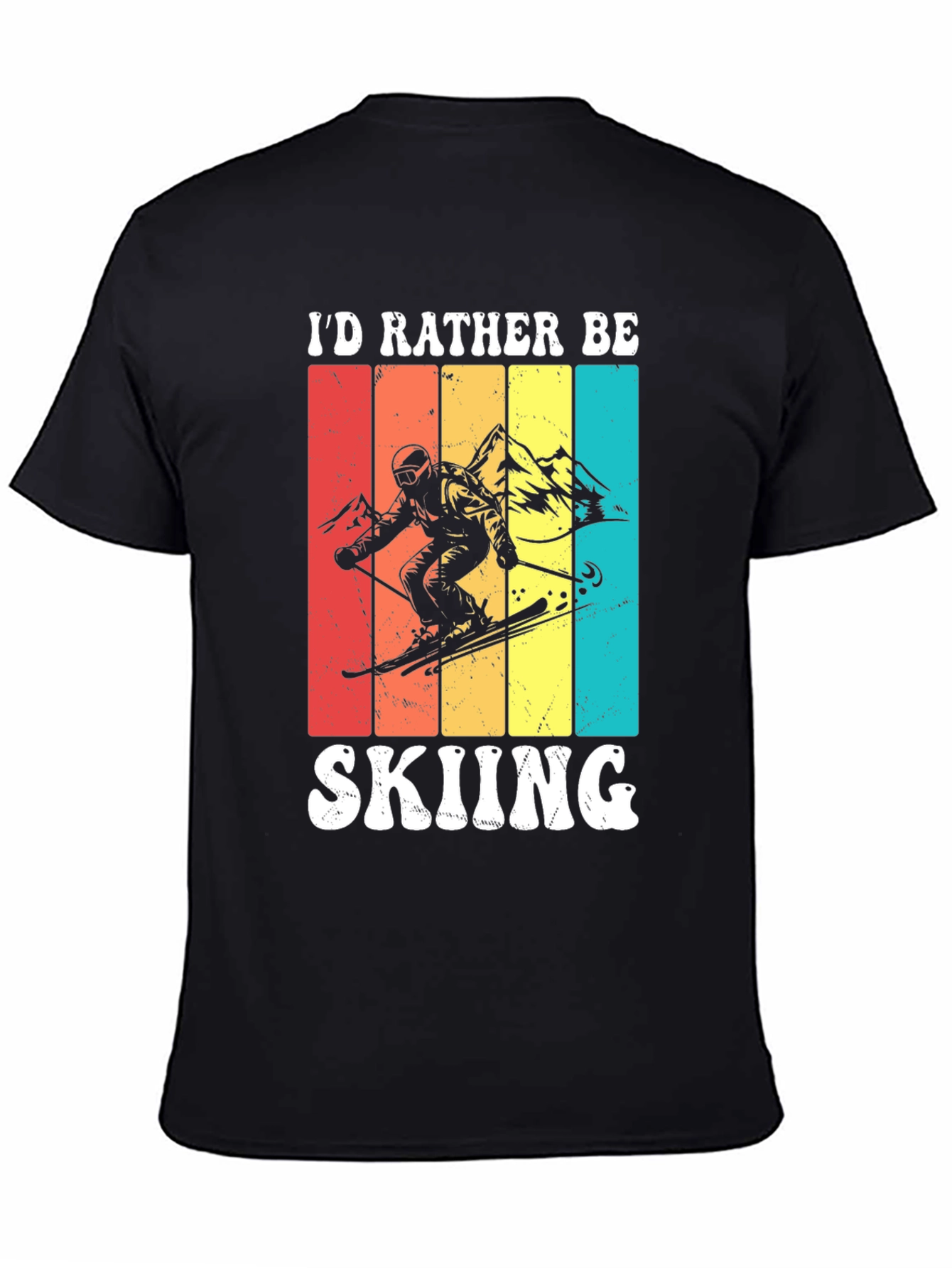 Id Rather Be Skiing T-Shirt