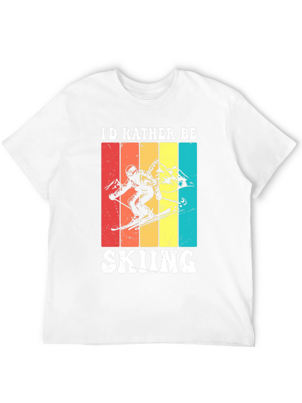 Id Rather Be Skiing T-Shirt