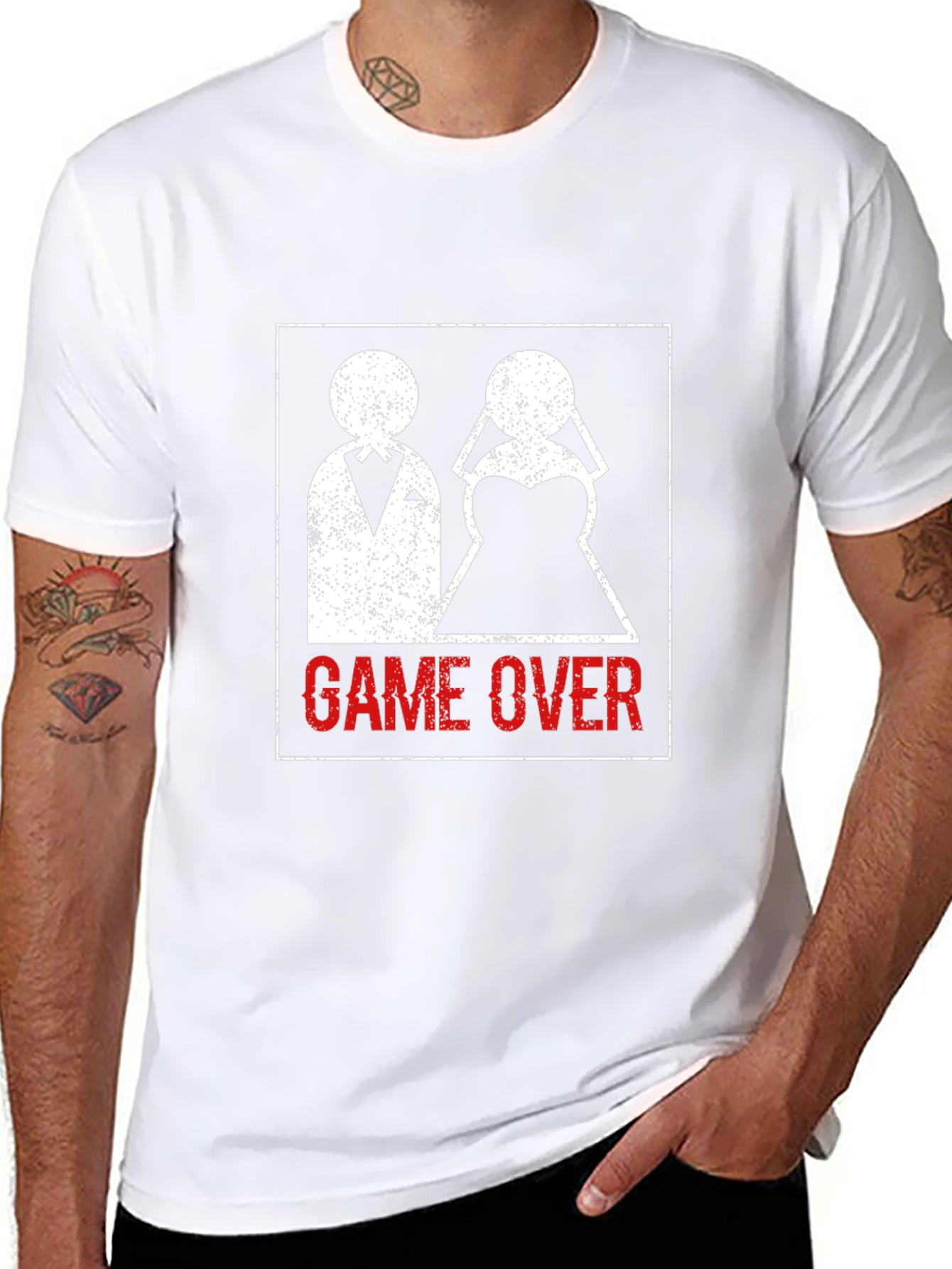 Game Over Wedding T-Shirt