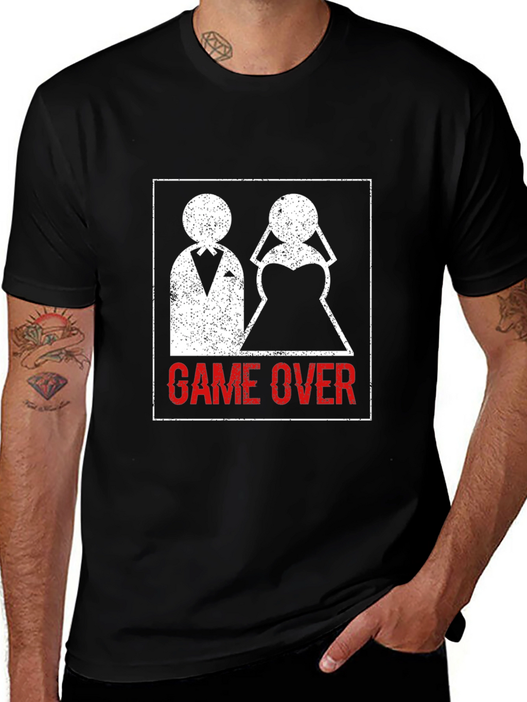 Game Over Wedding T-Shirt