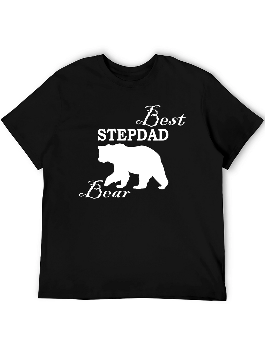 Best Stepdad Bear T-Shirt - Perfect Gift!