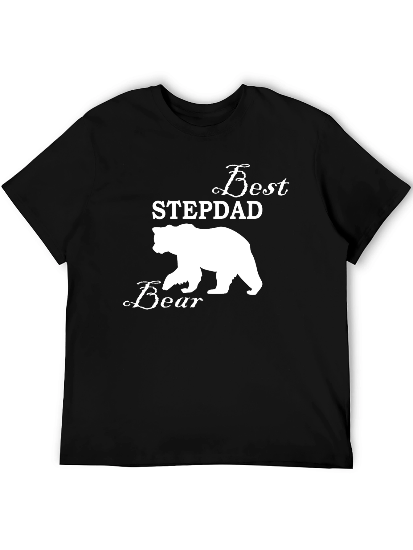 Best Stepdad Bear T-Shirt - Perfect Gift!